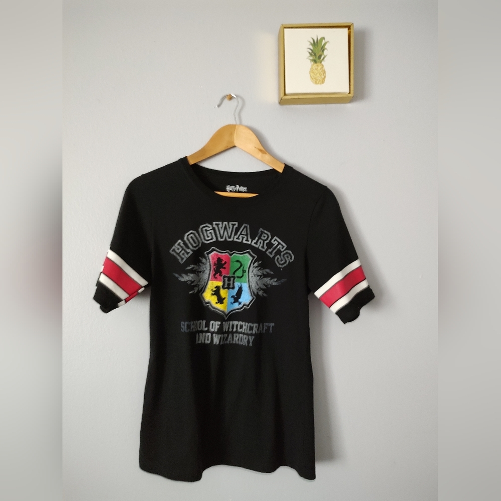 Harry Potter Shirt  Girls Size large Black Good Condition Vintage